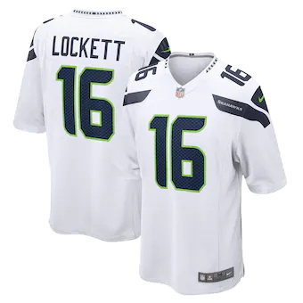 mens nike tyler lockett white seattle seahawks game jersey